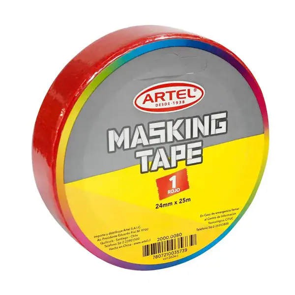 MASKING TAPE ROJO