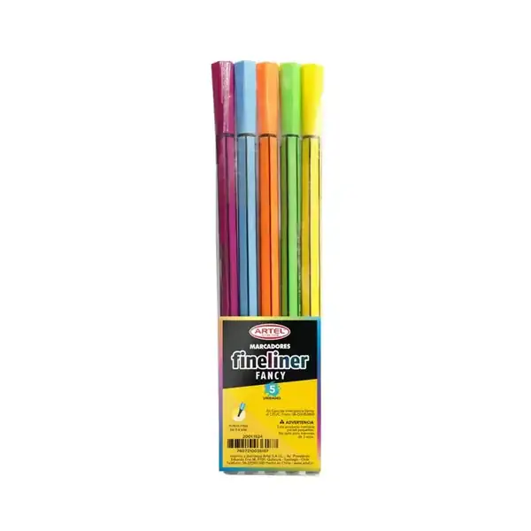 MARCADORES FINELINER FANCY ARTEL