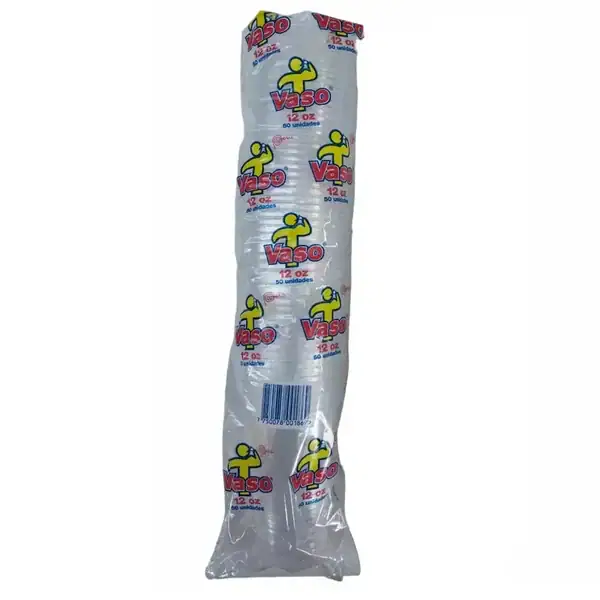 VASO PLÁSTICO PAMOLSA 12oz. 50un. - Imagen 2