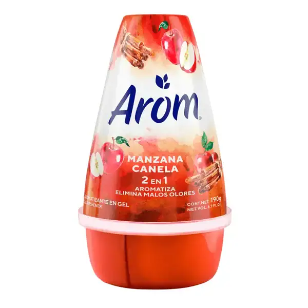 AROMATIZANTE EN GEL AROM MANZANA CANELA 190gr.