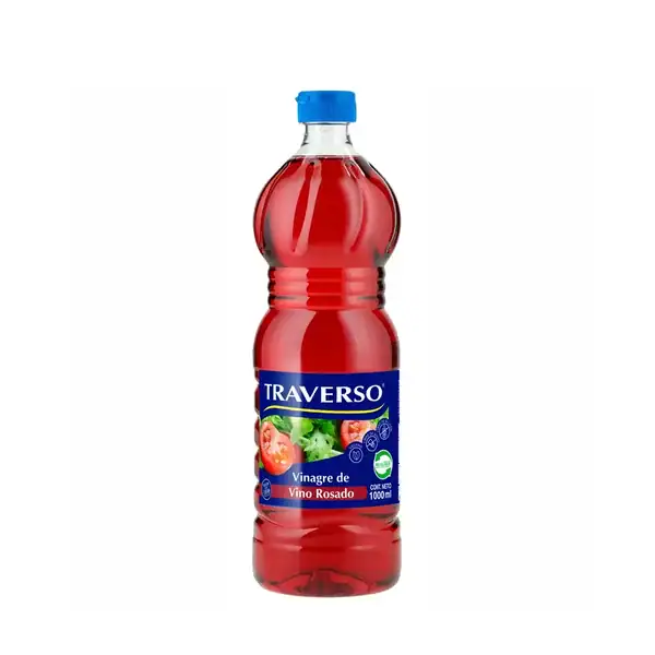 VINAGRE DE VINO ROSADO TRAVERSO