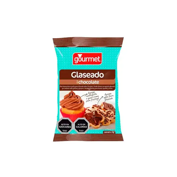 BASE PARA GLASEADO DE CHOCOLATE GOURMET 170gr.