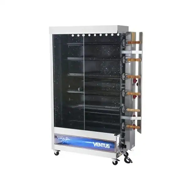 ASADOR DE POLLOS A GAS 6 ESPADAS VENTUS