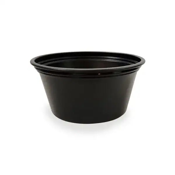 POCILLO NEGRO SIN TAPA 2oz