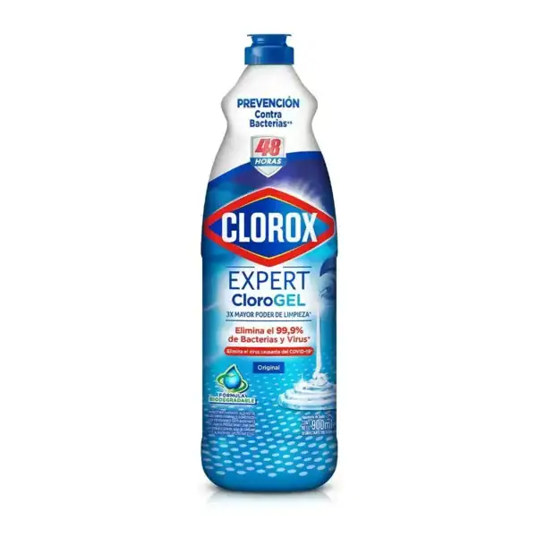 CLORO GEL CLOROX ORIGINAL 900ml.