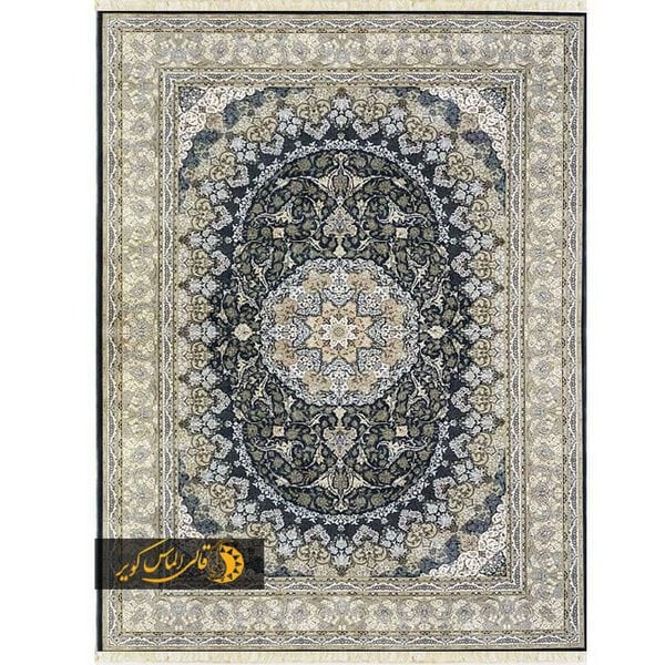 فرش طرح مهرگان دودی
