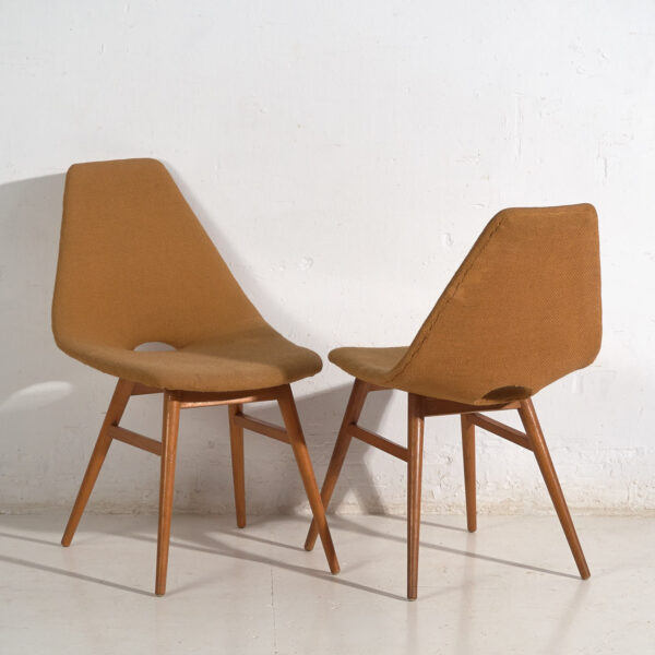 Sillas vintage decorativas (c.1950). Conjunto de 2 piezas