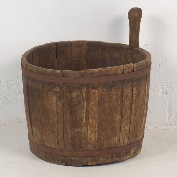 Ancien tonneau de mesure en bois (c.1920)