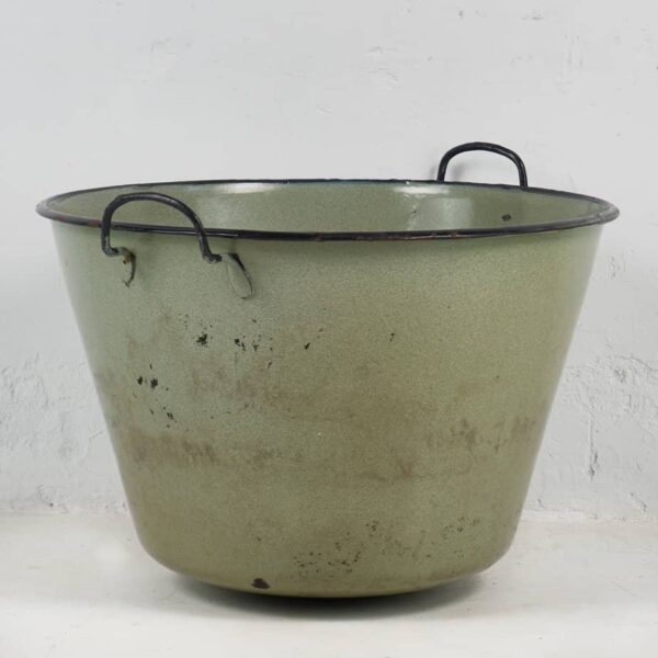 Chaudron ancien en fer (c.1920) #8