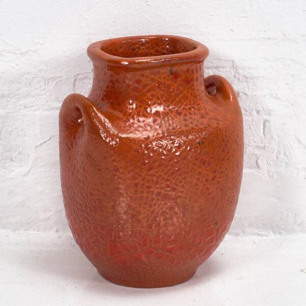 Vase vintage orange (c.1950)