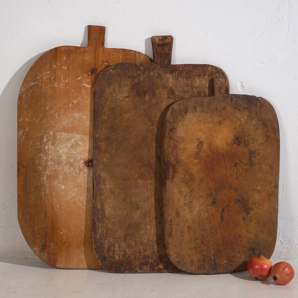 Large antique cutting boards (c.1920). Set of 3 #24