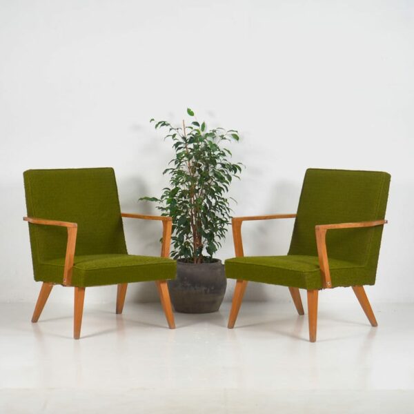 Vintage green armchair (c.1950)
