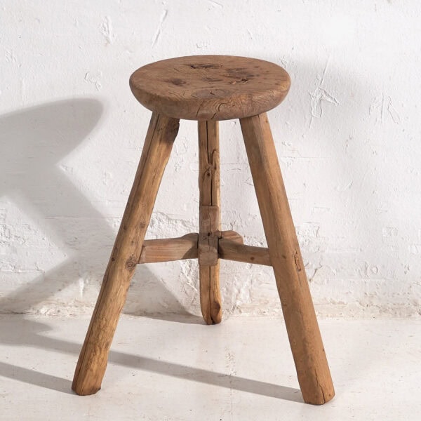 Ancien tabouret chinois (c.1900) #16