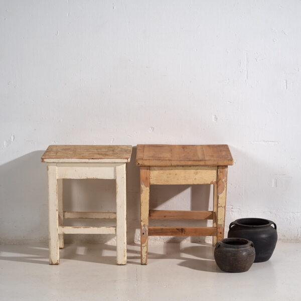 Anciennes tables d’appoint (vers 1920). Ensemble 2 pièces #6