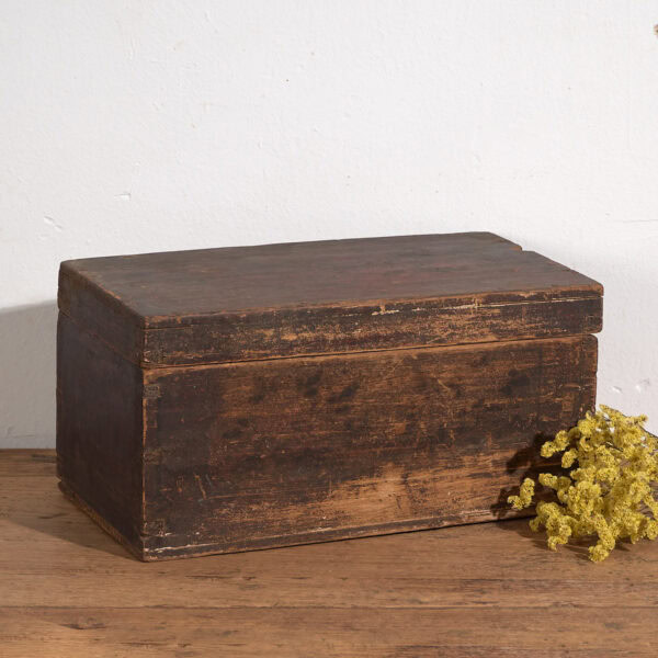 Small antique wabi sabi style chest (c.1900) #35