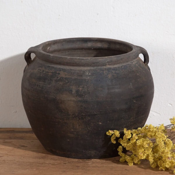 Antiguo jarrón con asas (c.1900) #15