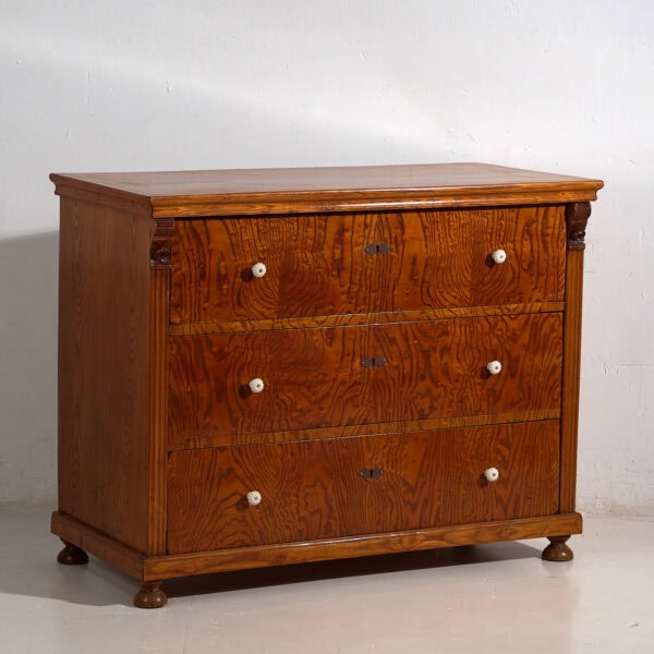 Cómoda de estilo Biedermeier antigua (c.1850) #63