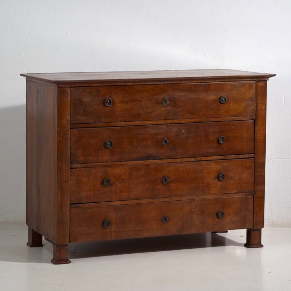 Cómoda antigua de cuatro cajones (c.1850) #85