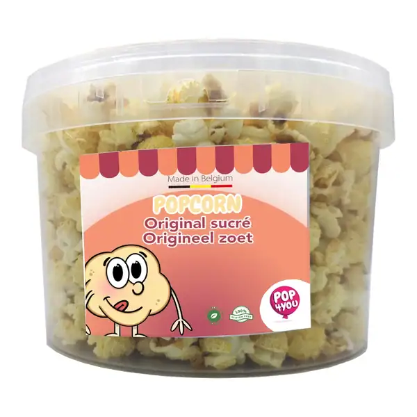 Seau popcorn sucré 250g