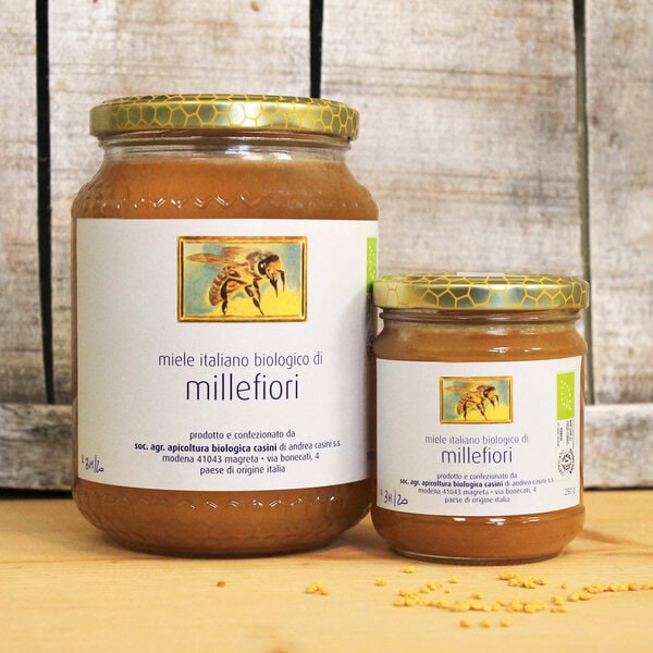 Miele millefiori italiano e biologico