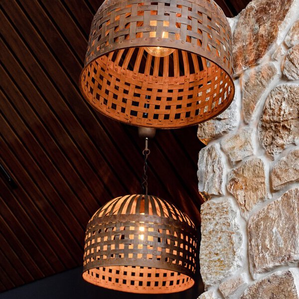 Laverton irregular stone cladding in Morris of Rutherglen wine store