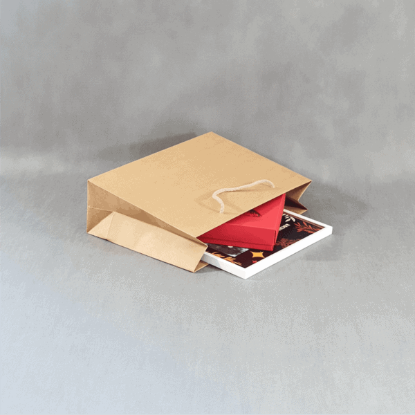 Torba papierowa premium Kraftlux 35x10x24