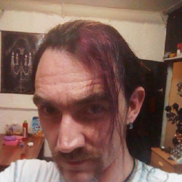 Aus Goldlocke wird silber wird violet Gewagt gewagt..... #hairpaint