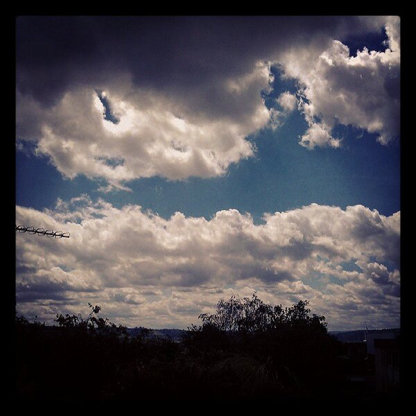 Cloudy bluesky