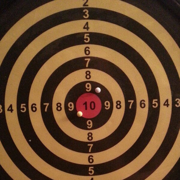 #airsoft #shooting #target #geltrap nice. But only for use with #guns <0,5 Joule