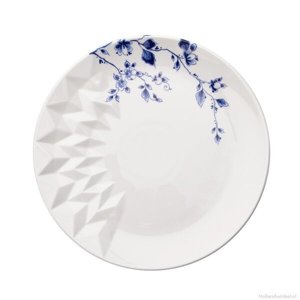 Bitersoet - blauw-vouw-ontbijtbord te huur