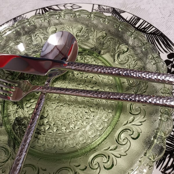 Bittersoet feestverhuur - ijzig bestek zilver te huur