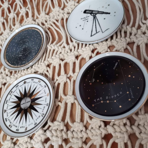 Bittersoet feestverhuur - onderzetters Retro Stellar te huur