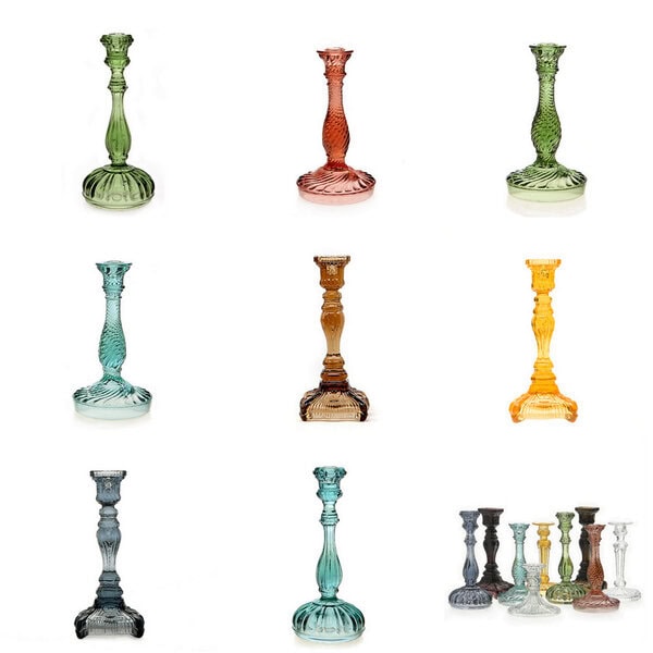 Kandelaar | Fin de siècle - grijs - Afbeelding 2