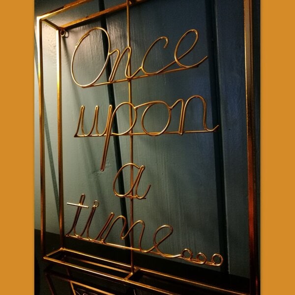 Letterkunst | Once upon a time - Afbeelding 2