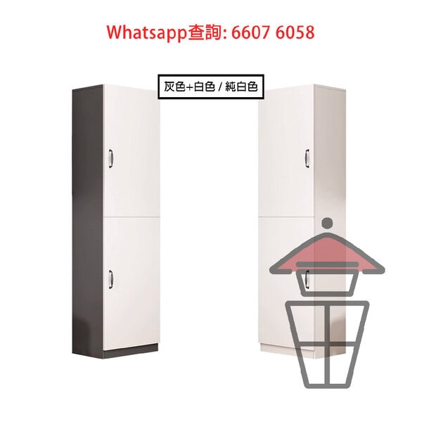 CB102 [D款 八門] 高身掩門鞋櫃 180cm Tall Wooden Shoes Cabinet 層板靈活安裝 可放長靴 - Image 8