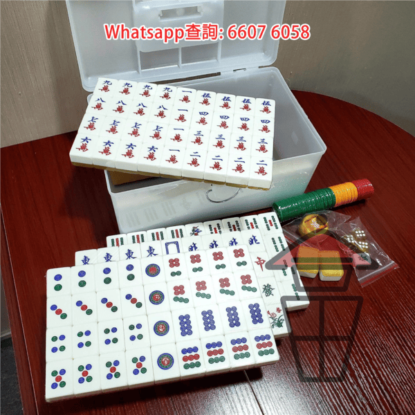 GM814 廣東牌 金水晶麻雀 37x27x21mm Gold Crystal Surface - Image 2