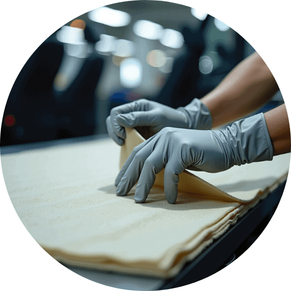 servicio de laminado textil