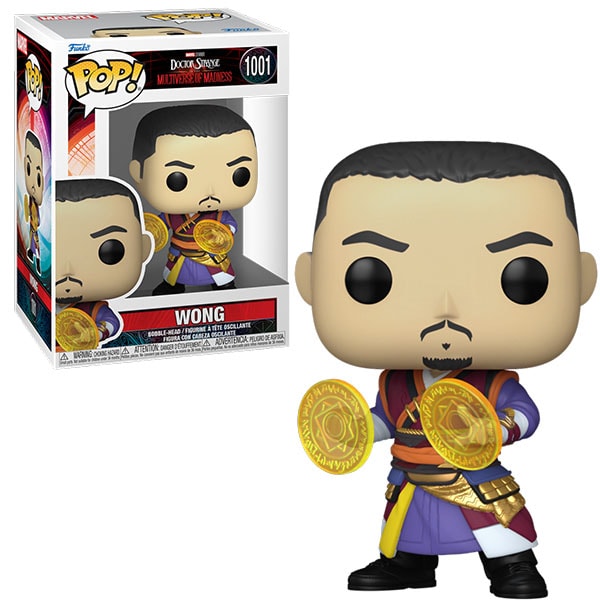 Figurine Funko Pop / Wong / Doctor Strange Multiverse Of Madness / Marvel Figurine Funko Pop / Wong / Doctor Strange Multiverse Of Madness / Marvel