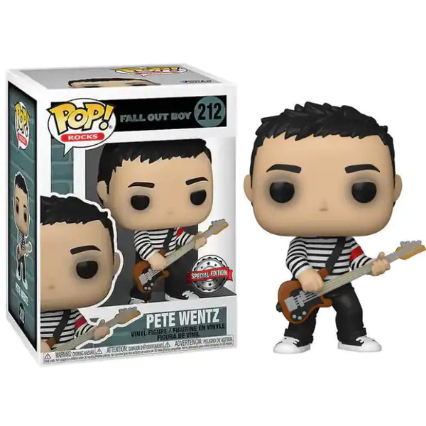 Figurine Funko Pop / Pete Wentz N°212 / Fall Out Boy / Spécial édition