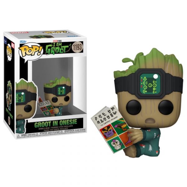 Figurine Funko Pop / Groot In Onesie N°1193 / Je S'appelle Groot / Marvel / Précommande