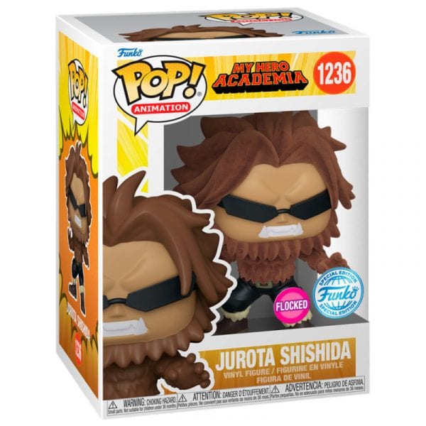 Figurine Funko Pop / Jurota Shishida N°1236 / My Hero Academia / Flocked Figurine Funko Pop / Jurota Shishida N°1236 / My Hero Academia / Flocked