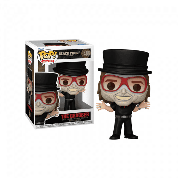 Figurine Funko Pop / The Grabber N°1488 / Black Phone Figurine Funko Pop / The Grabber N°1488 / Black Phone