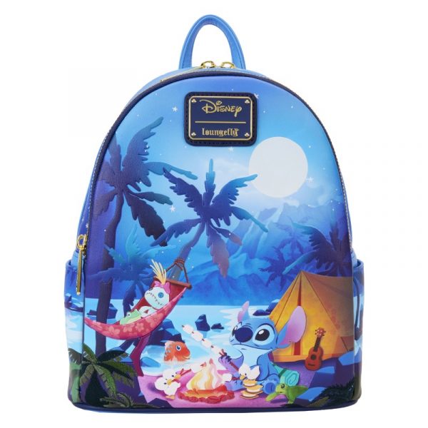 Sac à dos Loungefly / Lilo & Stitch Camping Cuties / Disney