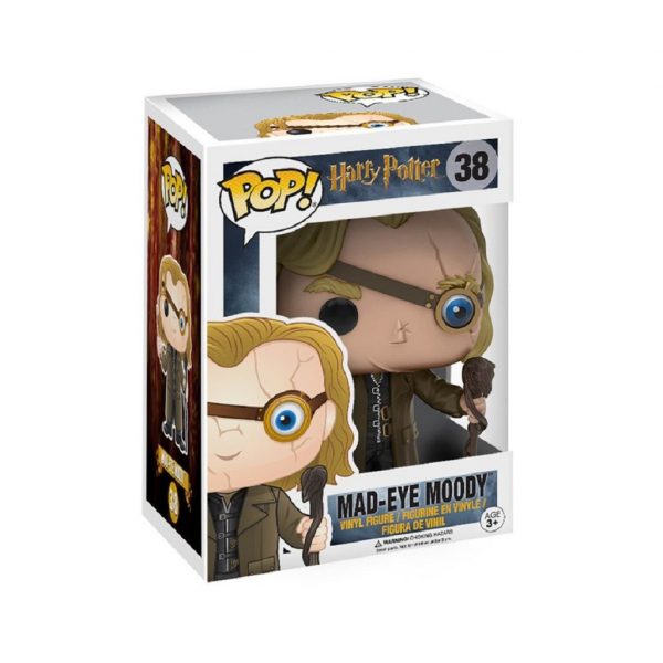 Figurine Funko Pop / Mad-Eye Moody N°38 / Harry Potter Figurine Funko Pop / Mad-Eye Moody N°38 / Harry Potter