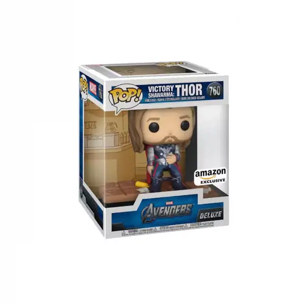 Figurine Funko Pop Deluxe / Thor "Victory Shawarma N°760 / Marvel / Amazon Exclusive Figurine Funko Pop Deluxe / Thor "Victory Shawarma N°760 / Marvel / Amazon Exclusive