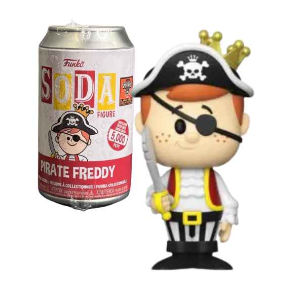 Figurine Funko Soda / Pirate Freddy 5000 Pcs / Funtastic Voyage Limited Edition