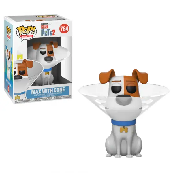 Figurine Funko Pop / Max With Cone N°764 / Pets 2