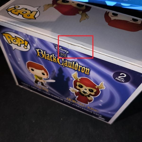 Figurine Funko Pop / Duo Pack / Taran & Horned King / Disney / 2019 Summer Convention Limited Edition