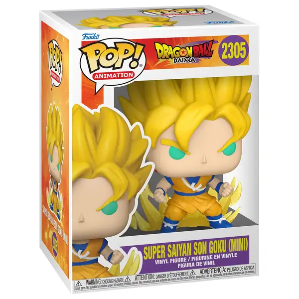 Figurine Funko Pop / Super Saiyan Son Goku (Mini) N°2305 / Dragon Ball Daima