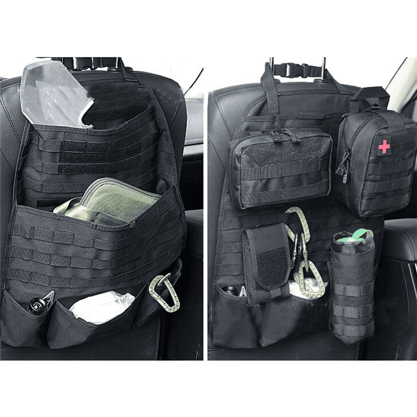 tactical car seat organizer